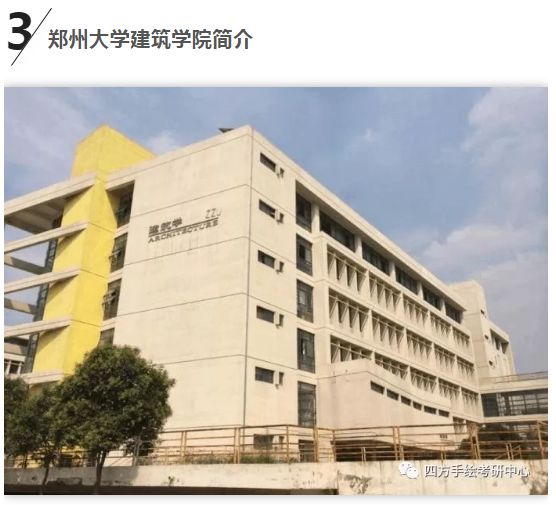 院校解析｜郑州大学建筑考研jinnianhui金年会全面解读(图2)