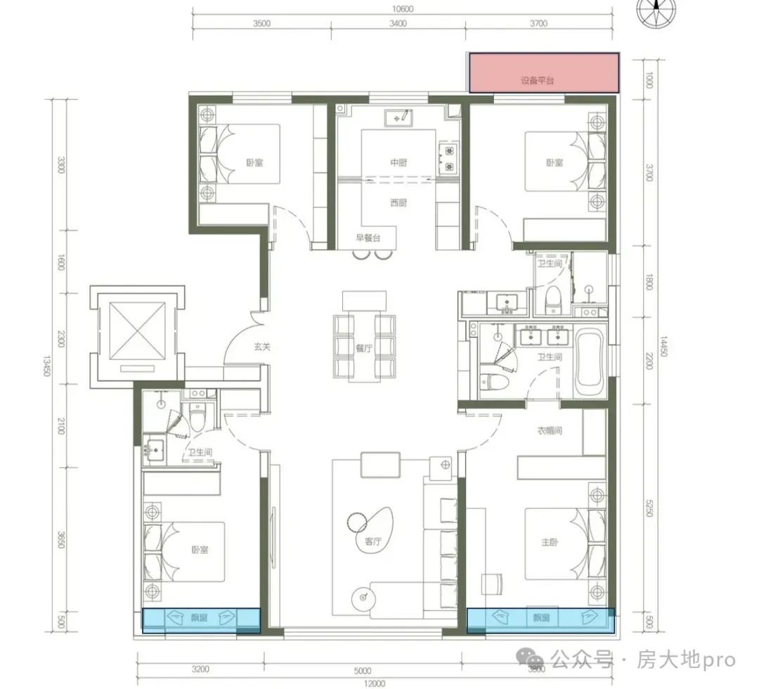 金年会金字招牌信誉至上首付百万就能拿下19号线旁+西城名校+荟聚+满配精装三居!(图17)